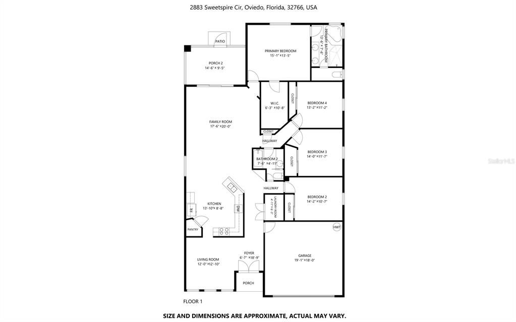 For Rent: $2,725 (4 beds, 2 baths, 2091 Square Feet)