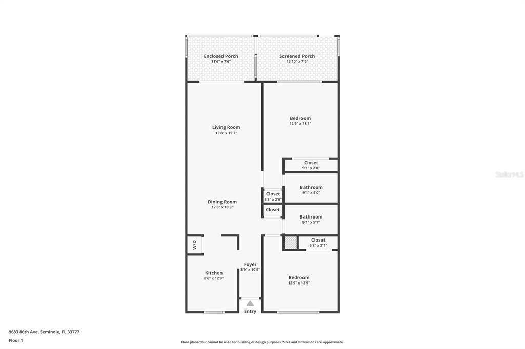 For Sale: $199,000 (2 beds, 2 baths, 1020 Square Feet)