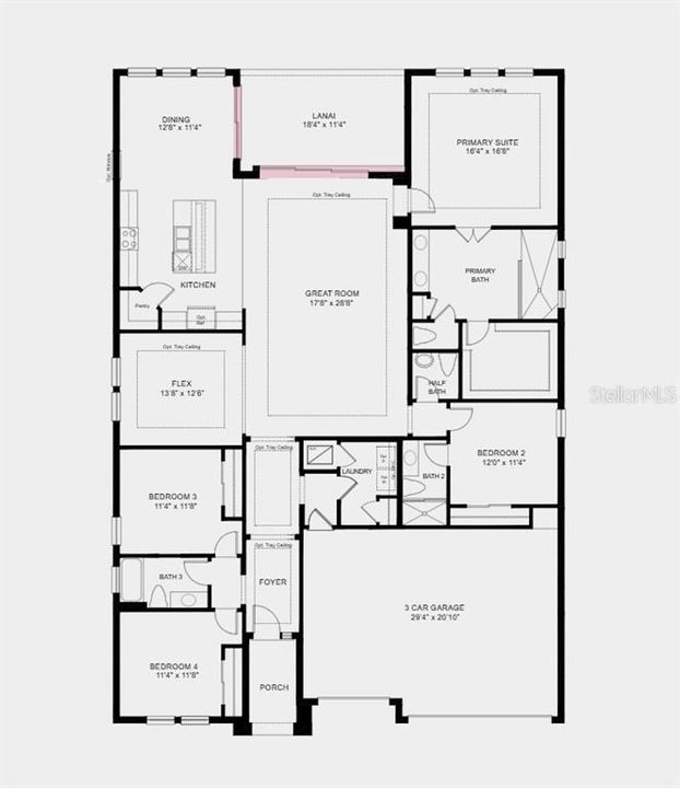 For Sale: $524,194 (4 beds, 3 baths, 2721 Square Feet)