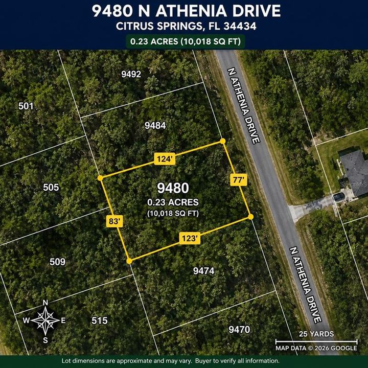 En Venta: $21,900 (0.23 acres)