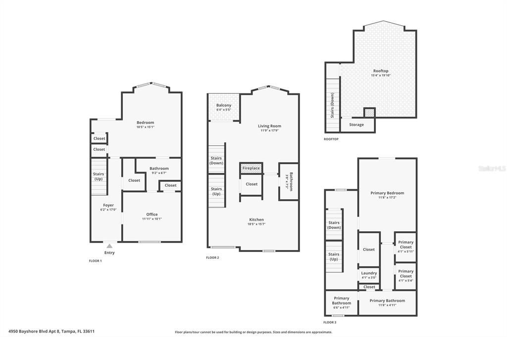 На продажу: $495,000 (3 спален, 2 ванн, 1728 Квадратных фут)