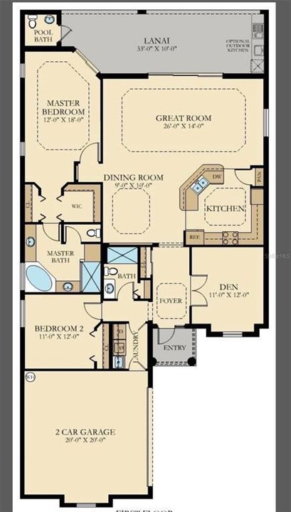 For Sale: $599,000 (2 beds, 2 baths, 1858 Square Feet)