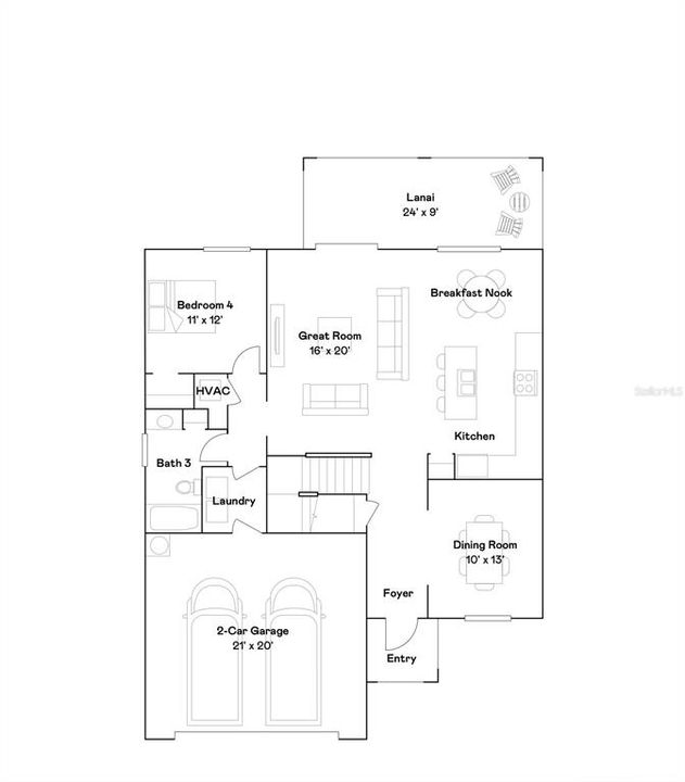For Sale: $555,000 (4 beds, 3 baths, 2529 Square Feet)