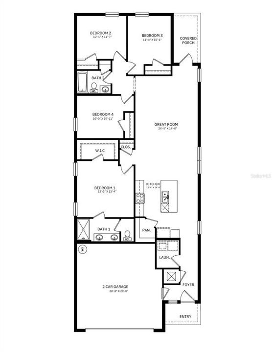 En Venta: $357,000 (4 camas, 2 baños, 1665 Pies cuadrados)