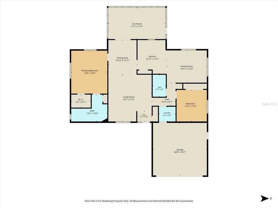 На продажу: $239,900 (2 спален, 2 ванн, 1548 Квадратных фут)