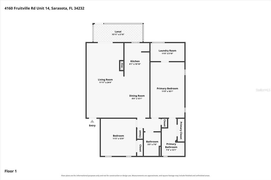 For Sale: $250,000 (2 beds, 2 baths, 1206 Square Feet)