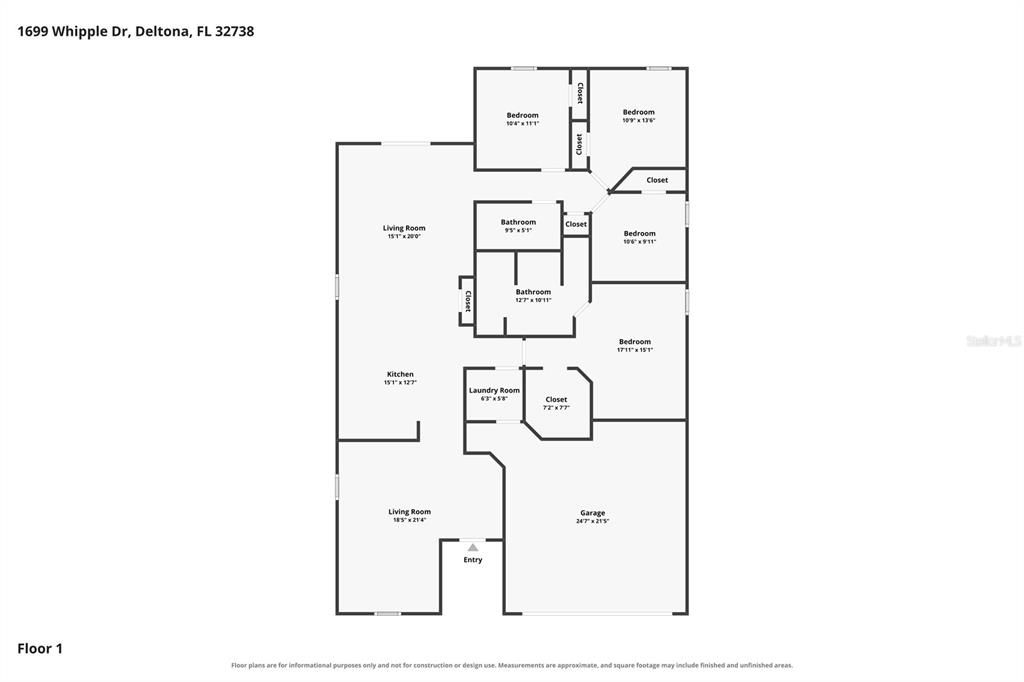 For Sale: $380,000 (4 beds, 2 baths, 1851 Square Feet)