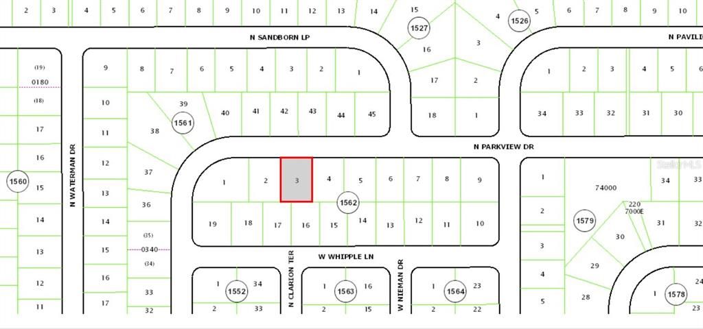 待售: $18,900 (0.26 acres)