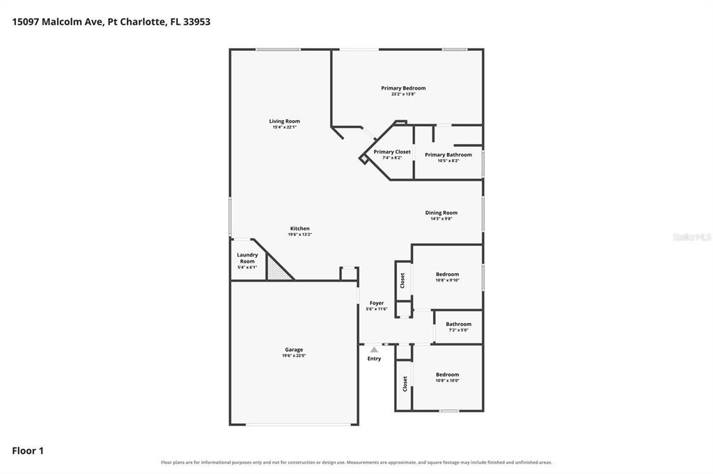 На продажу: $329,999 (3 спален, 2 ванн, 1884 Квадратных фут)