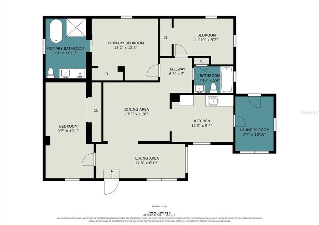 For Sale: $275,000 (3 beds, 2 baths, 1168 Square Feet)
