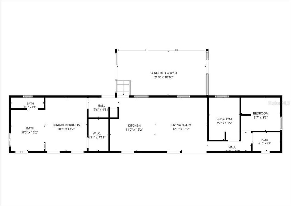 For Sale: $100,000 (3 beds, 2 baths, 924 Square Feet)