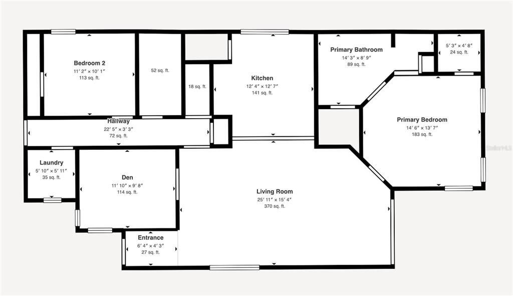 На продажу: $389,450 (2 спален, 2 ванн, 1510 Квадратных фут)