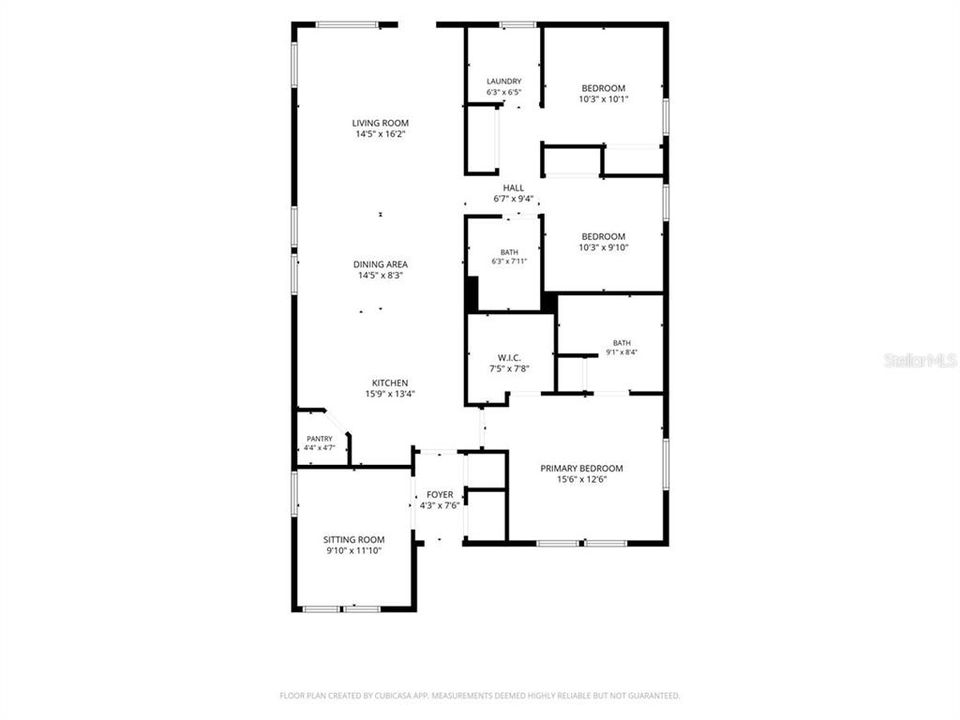 На продажу: $465,000 (3 спален, 2 ванн, 1584 Квадратных фут)