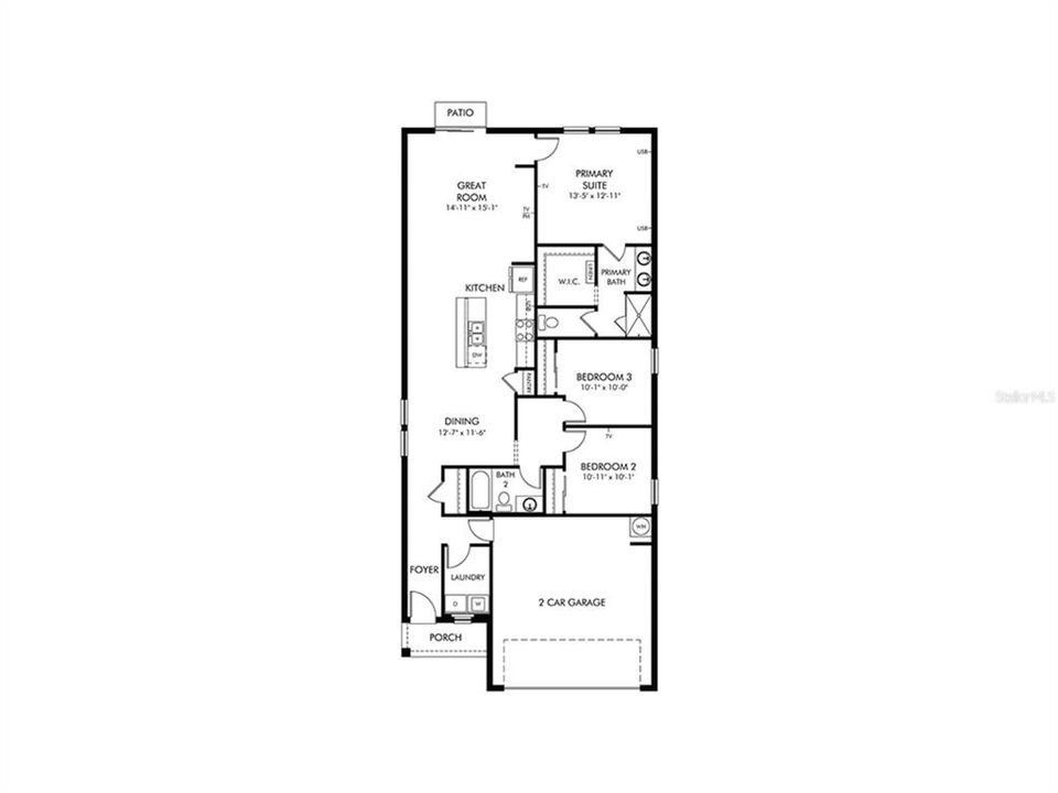 En Venta: $290,000 (3 camas, 2 baños, 1483 Pies cuadrados)