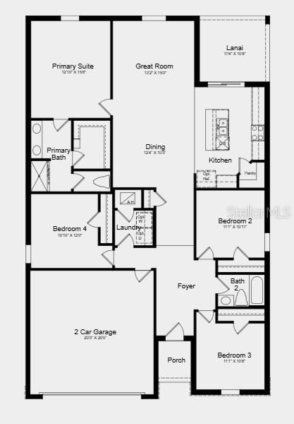На продажу: $359,000 (4 спален, 2 ванн, 1813 Квадратных фут)
