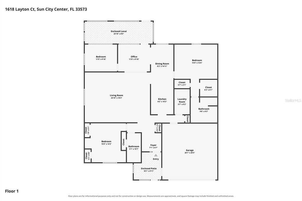 For Sale: $205,000 (2 beds, 2 baths, 1638 Square Feet)