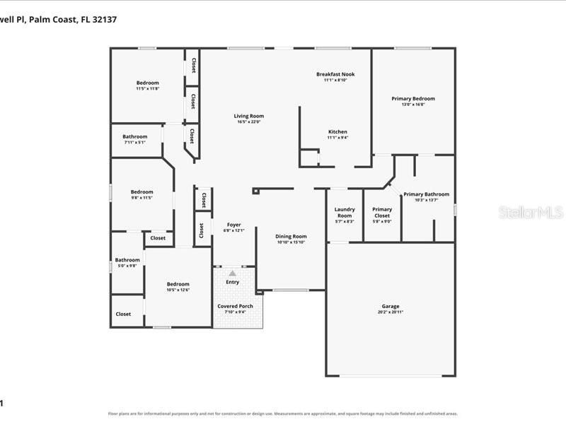 En Venta: $320,000 (4 camas, 3 baños, 2123 Pies cuadrados)
