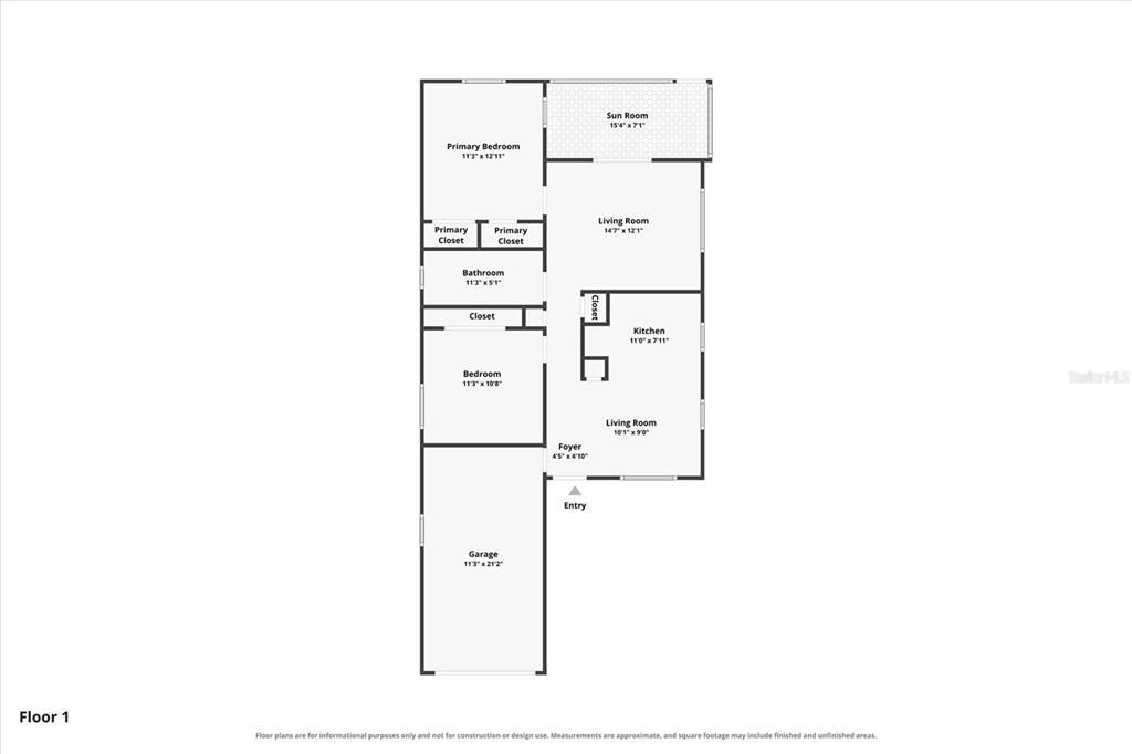 En Venta: $275,000 (2 camas, 1 baños, 907 Pies cuadrados)