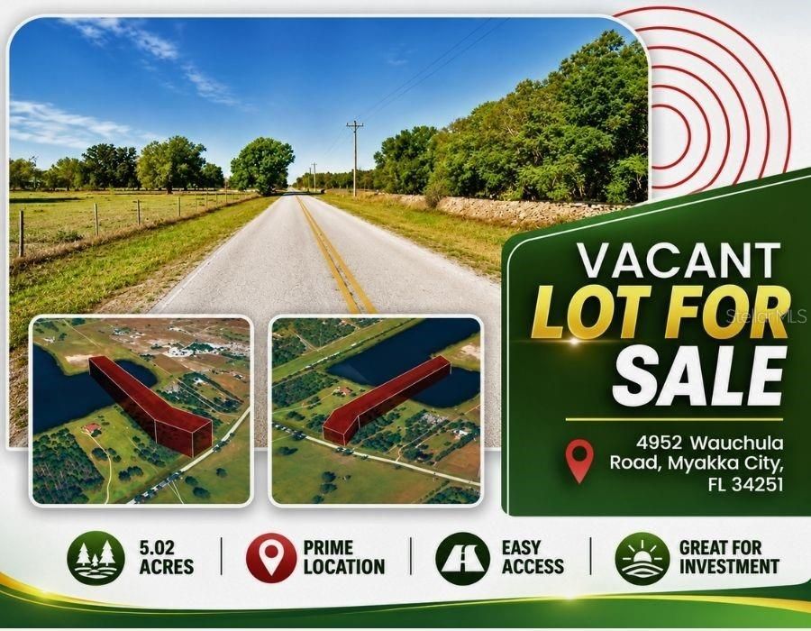 For Sale: $350,000 (5.02 acres)