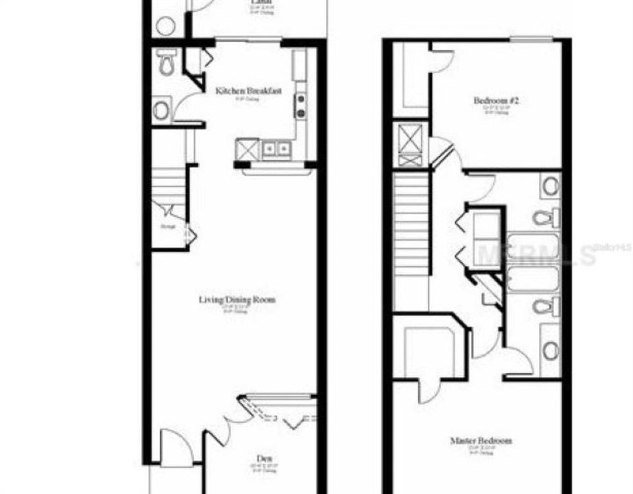 В аренду: $1,695 (2 спален, 2 ванн, 1335 Квадратных фут)
