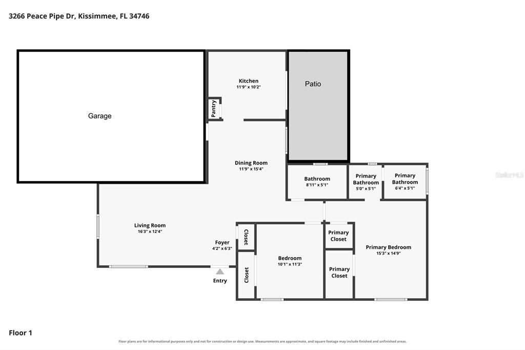 待售: $269,000 (2 贝兹, 2 浴室, 1123 平方英尺)