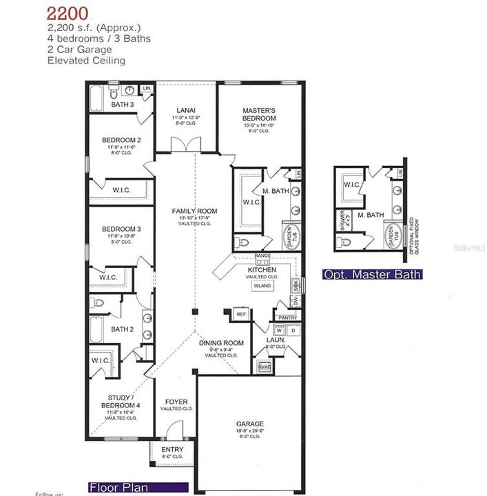 For Sale: $372,250 (4 beds, 3 baths, 2200 Square Feet)