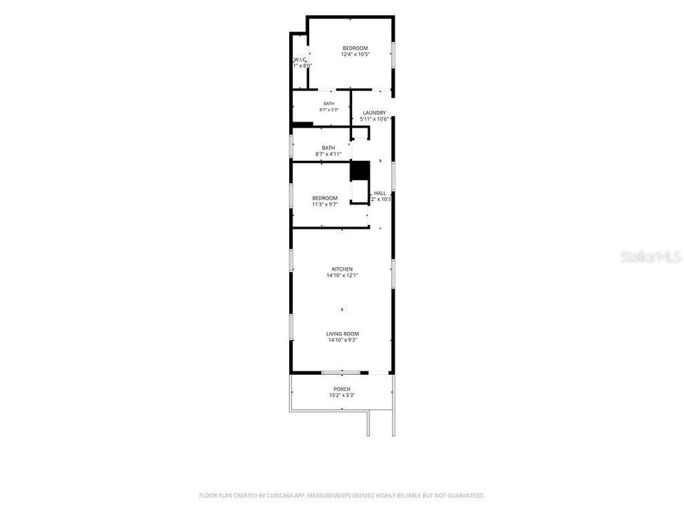 На продажу: $164,900 (2 спален, 2 ванн, 837 Квадратных фут)