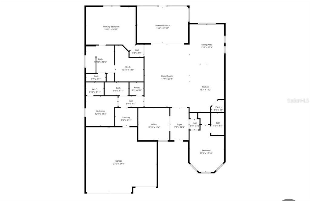 На продажу: $468,900 (3 спален, 3 ванн, 2539 Квадратных фут)