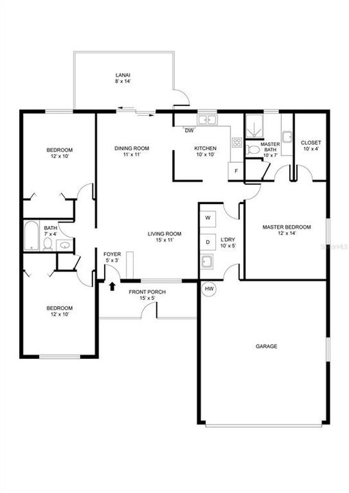 For Sale: $315,000 (3 beds, 2 baths, 1392 Square Feet)