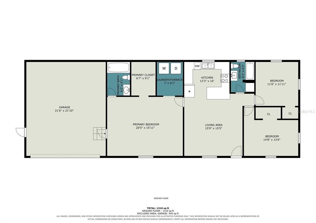 En Venta: $325,000 (3 camas, 2 baños, 1152 Pies cuadrados)