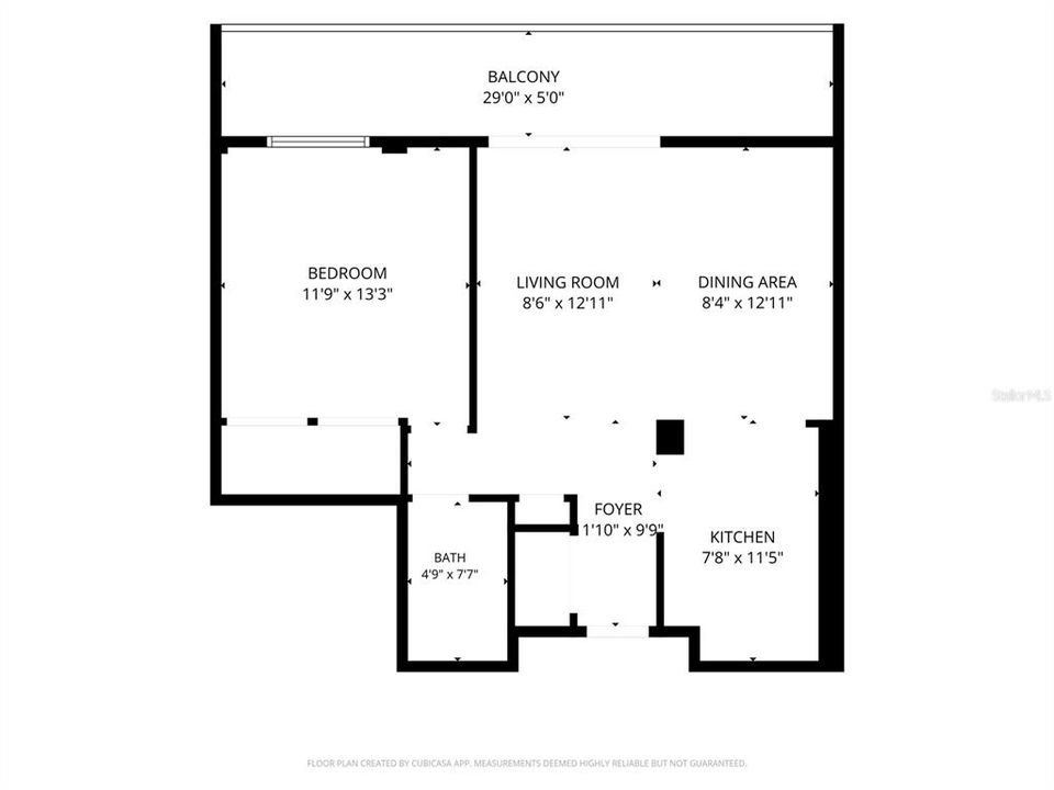 En Venta: $180,000 (1 camas, 1 baños, 665 Pies cuadrados)