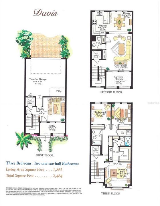 For Rent: $4,500 (3 beds, 2 baths, 1884 Square Feet)
