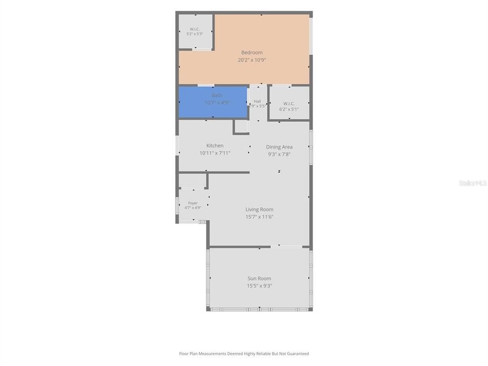 На продажу: $159,900 (1 спален, 1 ванн, 814 Квадратных фут)