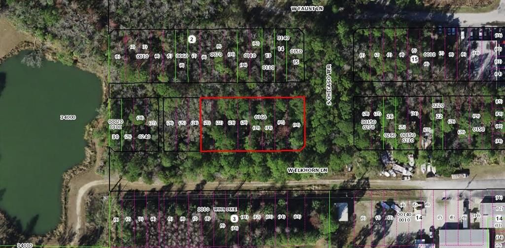 На продажу: $12,999 (0.52 acres)