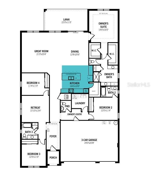 For Sale: $606,105 (4 beds, 3 baths, 2867 Square Feet)