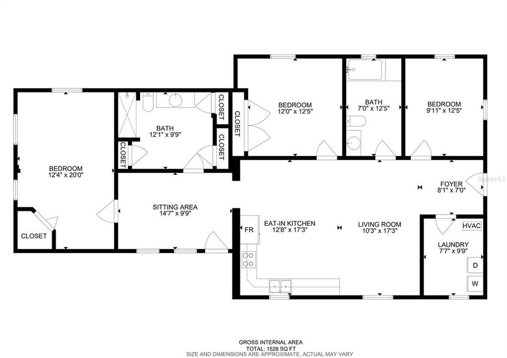 For Sale: $699,999 (3 beds, 2 baths, 1520 Square Feet)