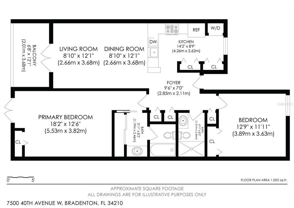 For Sale: $139,000 (2 beds, 2 baths, 1146 Square Feet)