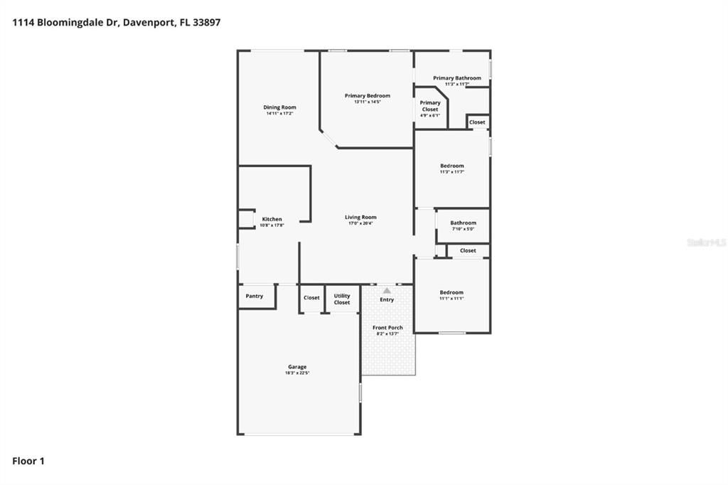 En Venta: $395,000 (3 camas, 2 baños, 1571 Pies cuadrados)