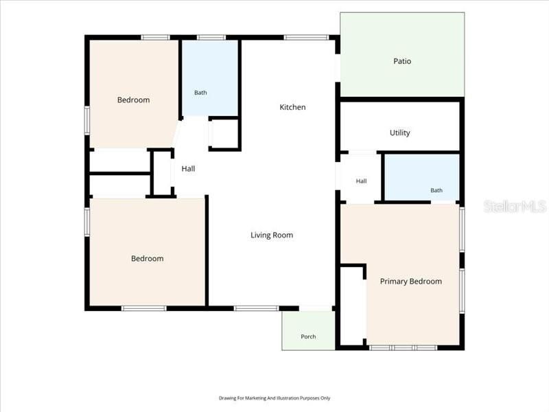 En Venta: $325,000 (3 camas, 2 baños, 1066 Pies cuadrados)