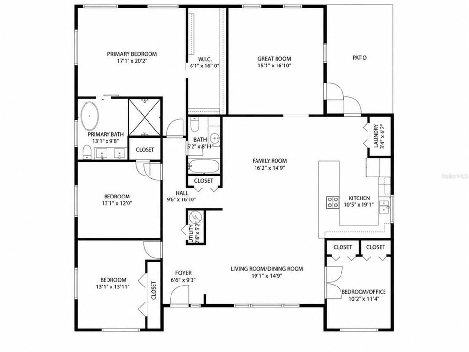 For Sale: $625,000 (4 beds, 2 baths, 2369 Square Feet)