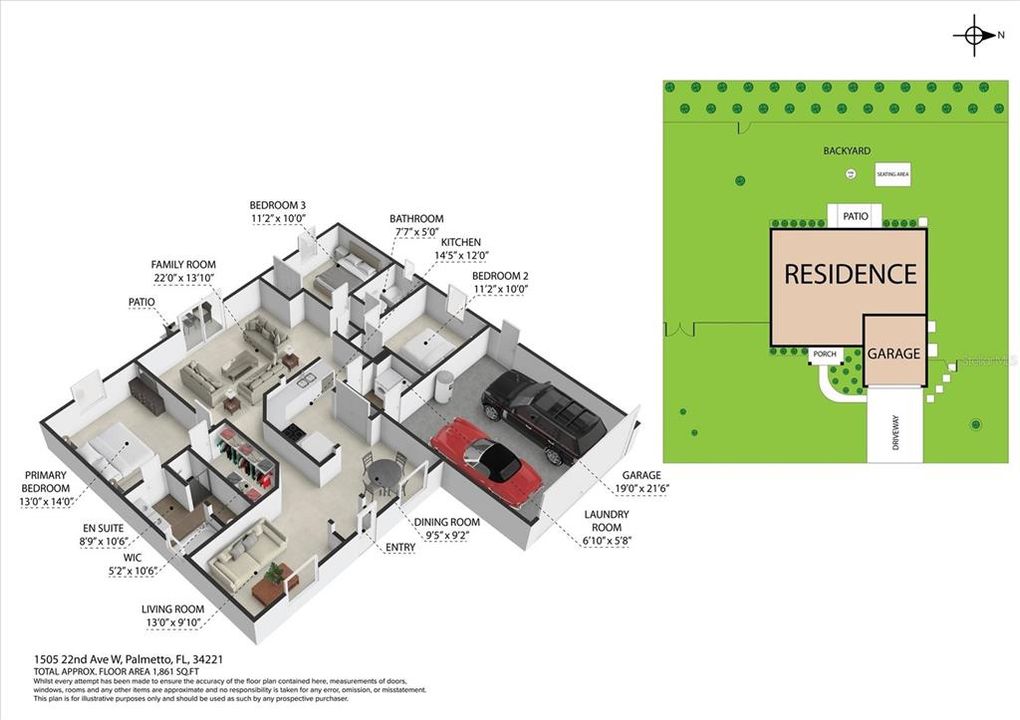 En Venta: $399,000 (3 camas, 2 baños, 1576 Pies cuadrados)