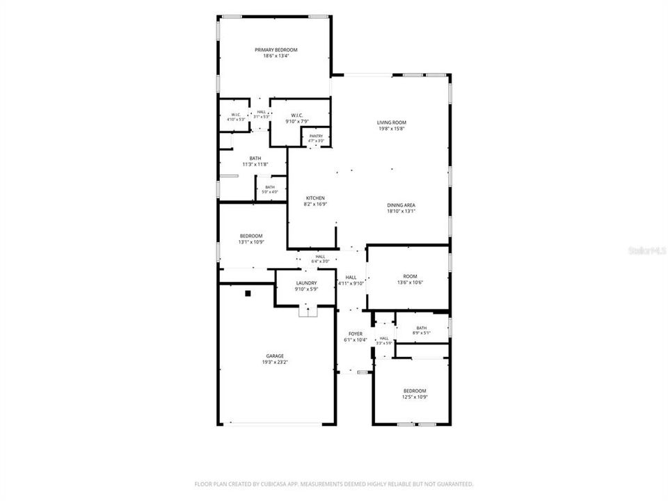 На продажу: $465,000 (3 спален, 2 ванн, 2106 Квадратных фут)