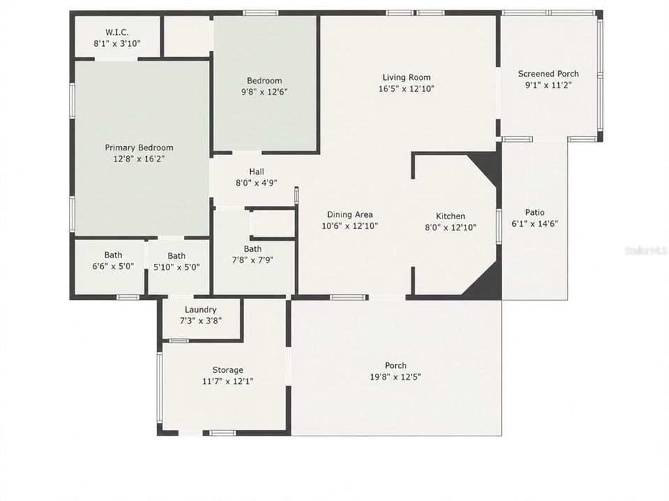 For Sale: $198,900 (2 beds, 2 baths, 1040 Square Feet)