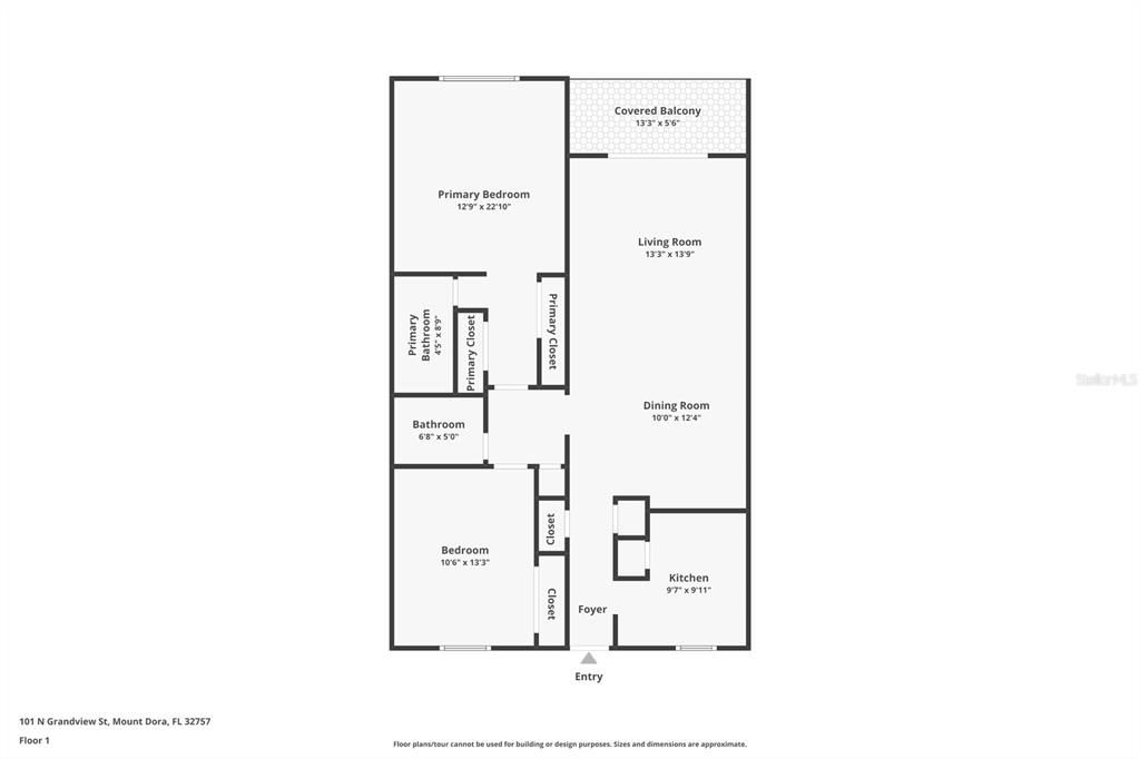 For Sale: $269,000 (2 beds, 2 baths, 1163 Square Feet)
