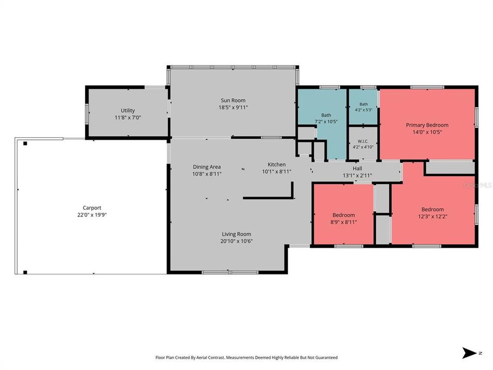 En Venta: $294,895 (3 camas, 1 baños, 1233 Pies cuadrados)