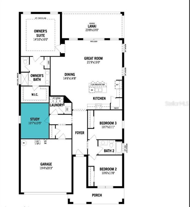 For Sale: $429,804 (3 beds, 2 baths, 2005 Square Feet)