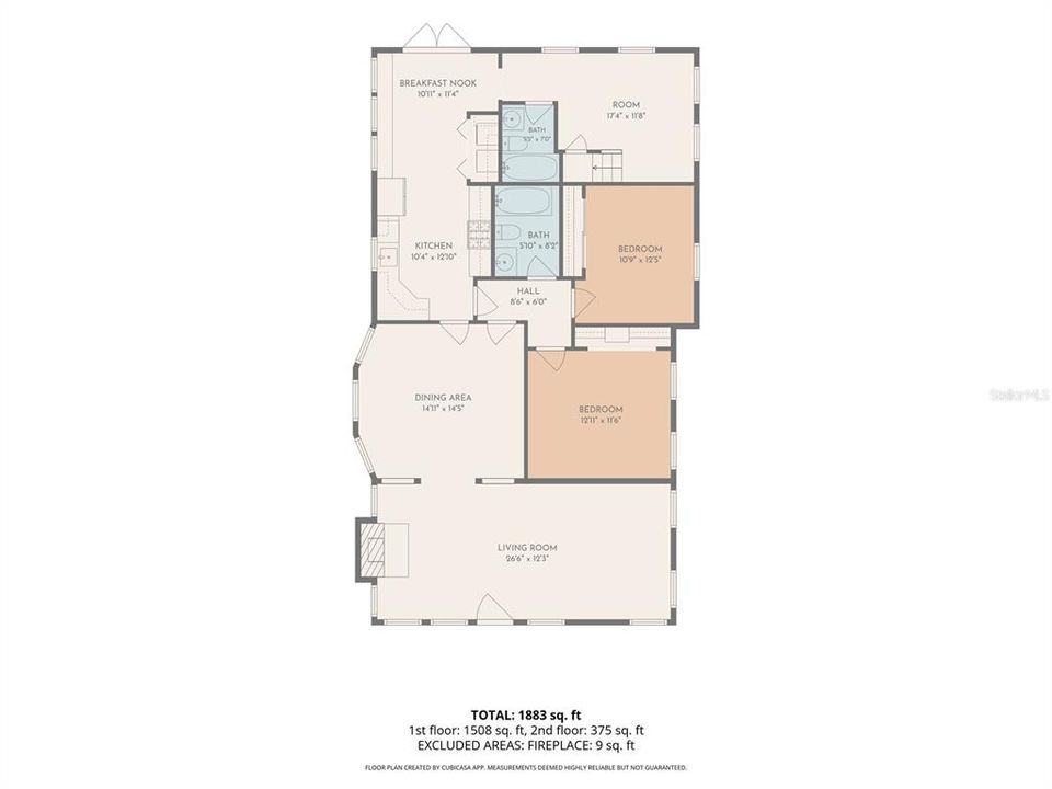 For Rent: $3,400 (3 beds, 2 baths, 1906 Square Feet)