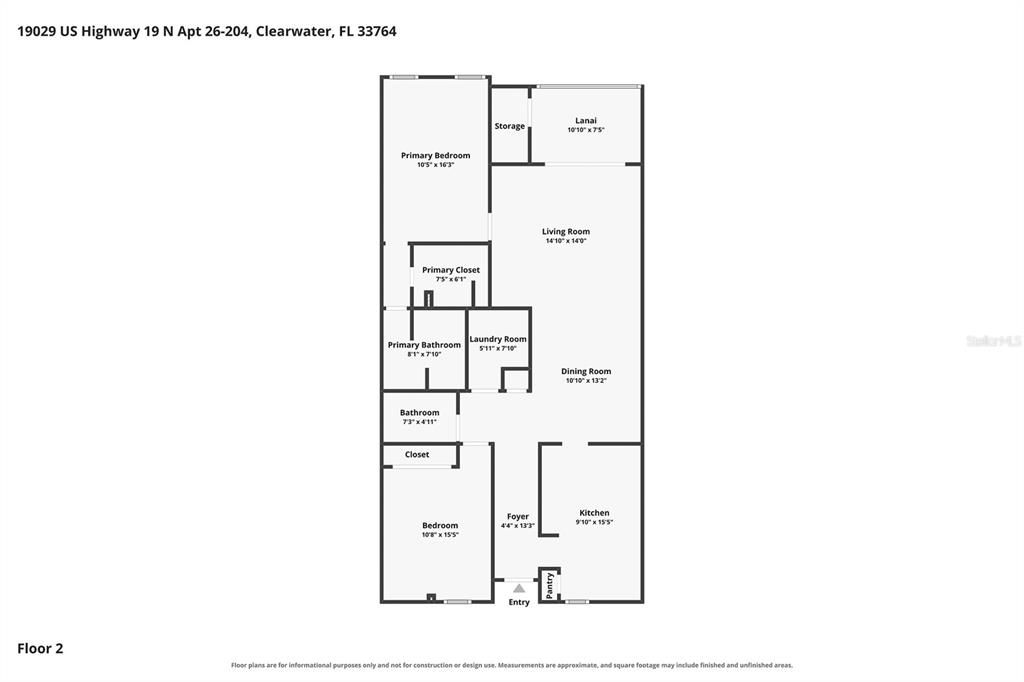 En Venta: $250,000 (2 camas, 2 baños, 1165 Pies cuadrados)