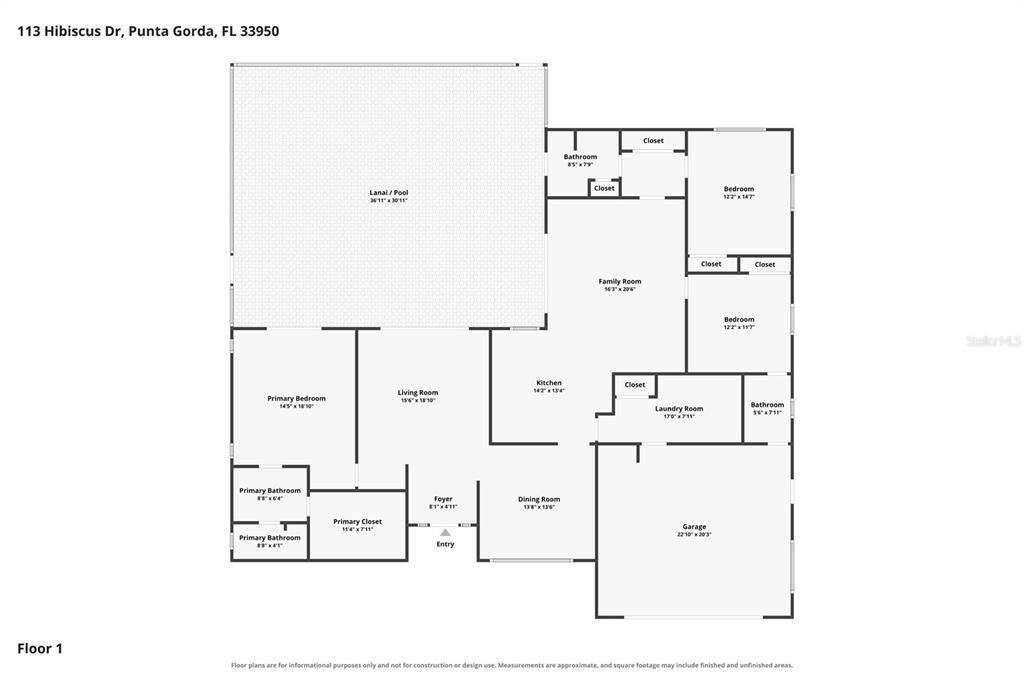 En Venta: $499,000 (3 camas, 2 baños, 1970 Pies cuadrados)