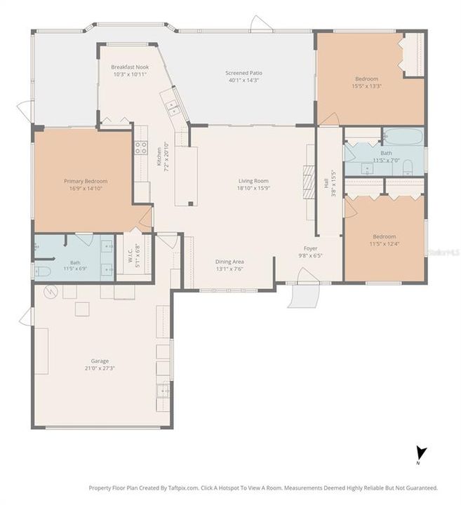 На продажу: $825,000 (3 спален, 2 ванн, 1681 Квадратных фут)